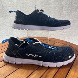 Speedo Men's Hybrid Watercress Water Shoes Navy/White Size 9